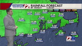 WPRI 12 Weather Forecast 111024 Increasing Clouds Dry Today Rain Arrives Tonight [upl. by Adnalue]