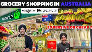 Grocery Shopping In Australia vs Canada 🇦🇺😱 Expensive or Cheap  Coles  Woolworth Aldi [upl. by Evangelia]