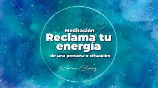 Meditación reclama tu energía para que te busquen [upl. by Hillman]