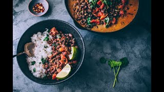 Adzuki Bean Coconut Curry Vegan GlutenFree [upl. by Hannie809]