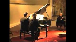 Cesare Sanfiorenzo  LA DIVINA COMMEDIA  1  UGO PAGLIAI  DUO PIANISTICO DI FIRENZE [upl. by Iago]