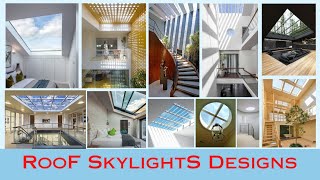 Skylight Design For Home  Glass Skylights Roof  Glass Roof  Roof Windows  Rooflights 🏡 [upl. by Acirrej]