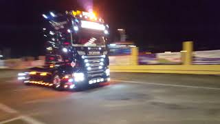 Konstantinidis scania v8 sound rodos [upl. by Gerge]