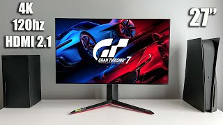 LG 27quot 4K HDMI 21 Gaming Monitor 27GP950 Review [upl. by Aramoy]