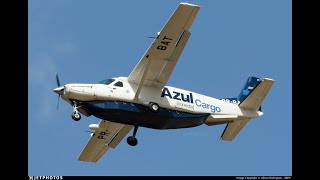 Aeronave Cessna 208B Super Cargomaster PR BAT [upl. by Yerrok641]