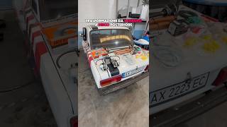 Trasformazione freni a tamburo in freni a disco lada russia tuning [upl. by Omland]