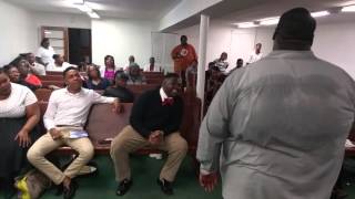 Jarell Smalls sing after preaching [upl. by Aneel698]