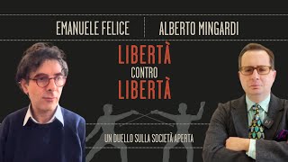 Emanuele Felice Alberto Mingardi quotLibertà contro libertàquot [upl. by Syhr519]