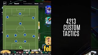 These 4213 Tactics will make you Fly in Rivals and Fut Champions 😮  FUT Champs Tactics [upl. by Cyler913]