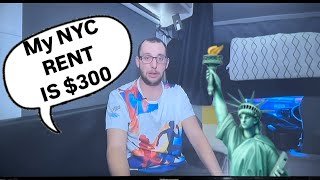 Man Lives in NEW YORK CITY For 300 A MONTH Park Slope Brooklyn NYCVanLife [upl. by Ahsimed]