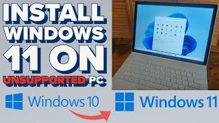 How to install Windows 11 on Unsupported PC 2023 [upl. by Notled]