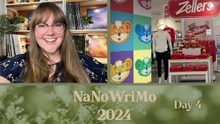 Switching Writing Projects Again Because the Ideas are GOOD  NaNoWriMo 2024 Day 4 [upl. by Dell337]