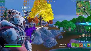 1080p Peformance low FortNite I5 13400f RTX 3050 16GB D5 B760m FPS Average Benchmark [upl. by Deach602]