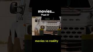 Movies vs Reality Car Smashing Bollards [upl. by Maxfield]