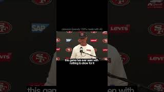 Shanahan says “49ers are in hell” after Cardinals loss [upl. by Malley357]