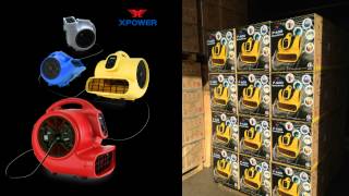 Introduction of XPOWER Air Movers [upl. by Rutherford]