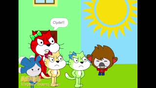 Clyde scares Stephanie Cat Olivia Cat and Tera with the BabyFirst logoGROUNDED [upl. by Patrich]