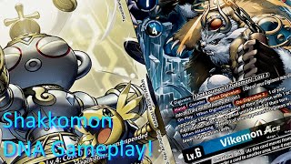 Control the Board Shakkoumon DNA Ex6 Gameplay Showcase [upl. by Airehs]