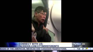 Passenger dragged off United flight [upl. by Anitrebla]