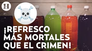 ¡No las tomes en exceso Bebidas azucaradas causan más muertes que el crimen organizado en México [upl. by Suisyola]