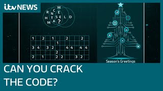 Can you solve the GCHQ Christmas card challenge  ITV News [upl. by Beach]