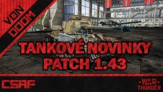 War Thunder CZ  Tanky 62díl  Novinky  Patch 143  Marder III T35 Ostwind a další [upl. by Nairam]