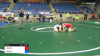 2018 USMCUSAW Cadet amp Junior FS NationalsCadet 132 Consi Of 16 1  Jack Gaukel IA Vs Kaeden [upl. by Quin419]