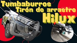 Tumbaburros  tirón de arrastre para Toyota Hilux SR [upl. by Razatlab463]