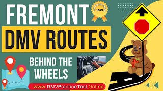 DMV Fremont Driving Test Route  Actual Route for the Driving test 2024 [upl. by Alanna]