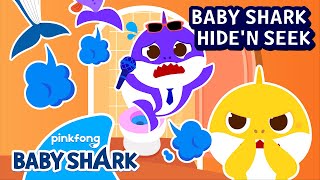 🎸NEW The Rock Star Shark Family is Missing  Baby Shark Hide and Seek  Baby Shark Official [upl. by Anella577]