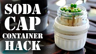 How to Make a Soda Cap Container [upl. by Emarej515]