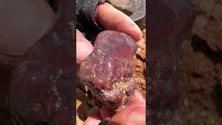 Finding Natural Carnelian Agate Jasper Gemstones At The Mountain quartzlover mining crystals [upl. by Eiramanna]