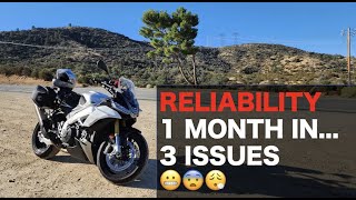 2022 Aprilia Tuono V4 RR 30day Reliability Update 3 issues already [upl. by Nessnaj277]