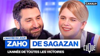 Zaho de Sagazan la vedette des Victoires de la musique 2024 est sur le plateau de Clique  CANAL [upl. by Det]