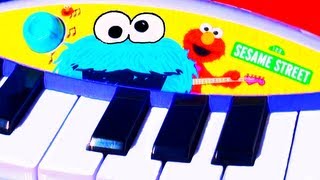 Playskool Cookie Monster Musical Keyboard Piano  Thomas McQueen Disney Cars Learn ABCs Hello Kitty [upl. by Emirac]