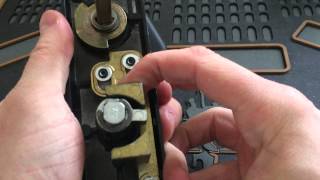 GARAGE DOOR LOCK PICKED OPEN Wafer lock low security  Trigz [upl. by Neggem]