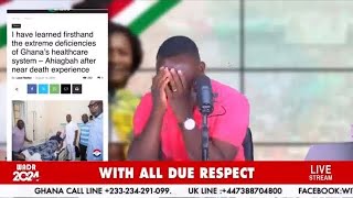 Kelvin Taylor cries on air after sharing a secret story about her Mum  a hospital in GH😪😪 too bad [upl. by Asteria]