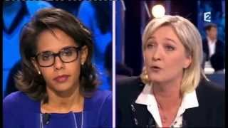 Marine Le Pen  On n’est pas couché 18 février 2012 ONPC [upl. by Tori]