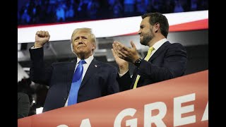 RNC Day 4 Republicans campaign and Donald Trump gives acceptance speech on final convention day [upl. by Euqinemod118]