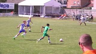 Kasim Iddrisu  Hammarby Akademi P2014 amp P2015 Vs Odense BK U10 [upl. by Atneciv]