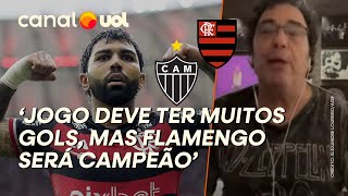 FLAMENGO É MUITO FAVORITO E VAI SER CAMPEÃO ATLÉTICOMG VAI TER QUE IR PARA CIMA DIZ CASAGRANDE [upl. by Isidro947]