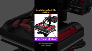 Heat Press Machine shorts viralvideo ytsorts trendingvideo vlog 133 machine [upl. by Jillene221]