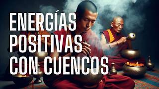 Cuencos Tibetanos Para eliminar Energía Negativa Atrae Energía Positiva frecuencia 639Hz frequency [upl. by Schaaff]