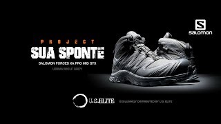 Salomon Forces XA Pro 3D Mid GTX quotSUA SPONTEquot ONLY AVAILABLE AT US ELITE GEAR [upl. by Largent]