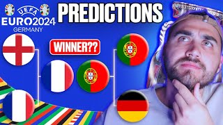 FULL EURO 2024 PREDICTIONS [upl. by Lali]