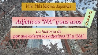 Adjetivo NA  ¿Por qué existen los adjetivos I y NA en japonés [upl. by Riancho954]