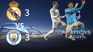 Real Madrid vs Manchester City Hinglight and goal Champion Leaguerealmadrid manchestercity [upl. by Anul]