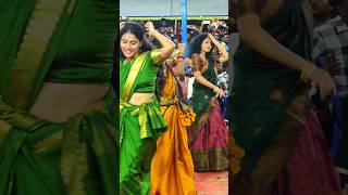 Kulasai dasara girls 👧 kuthu dance 💃 reels specialshots festival 😍 [upl. by Rodavlas]