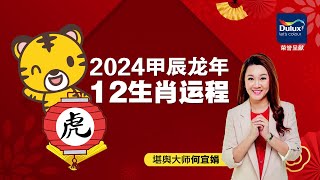 何宜娟大师：2024龙年肖虎运程 [upl. by Nerrak]