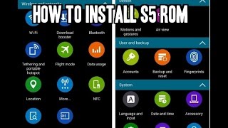 How to root amp install Phoenix S5 Rom v102 on the Galaxy S4 [upl. by Dnamron]